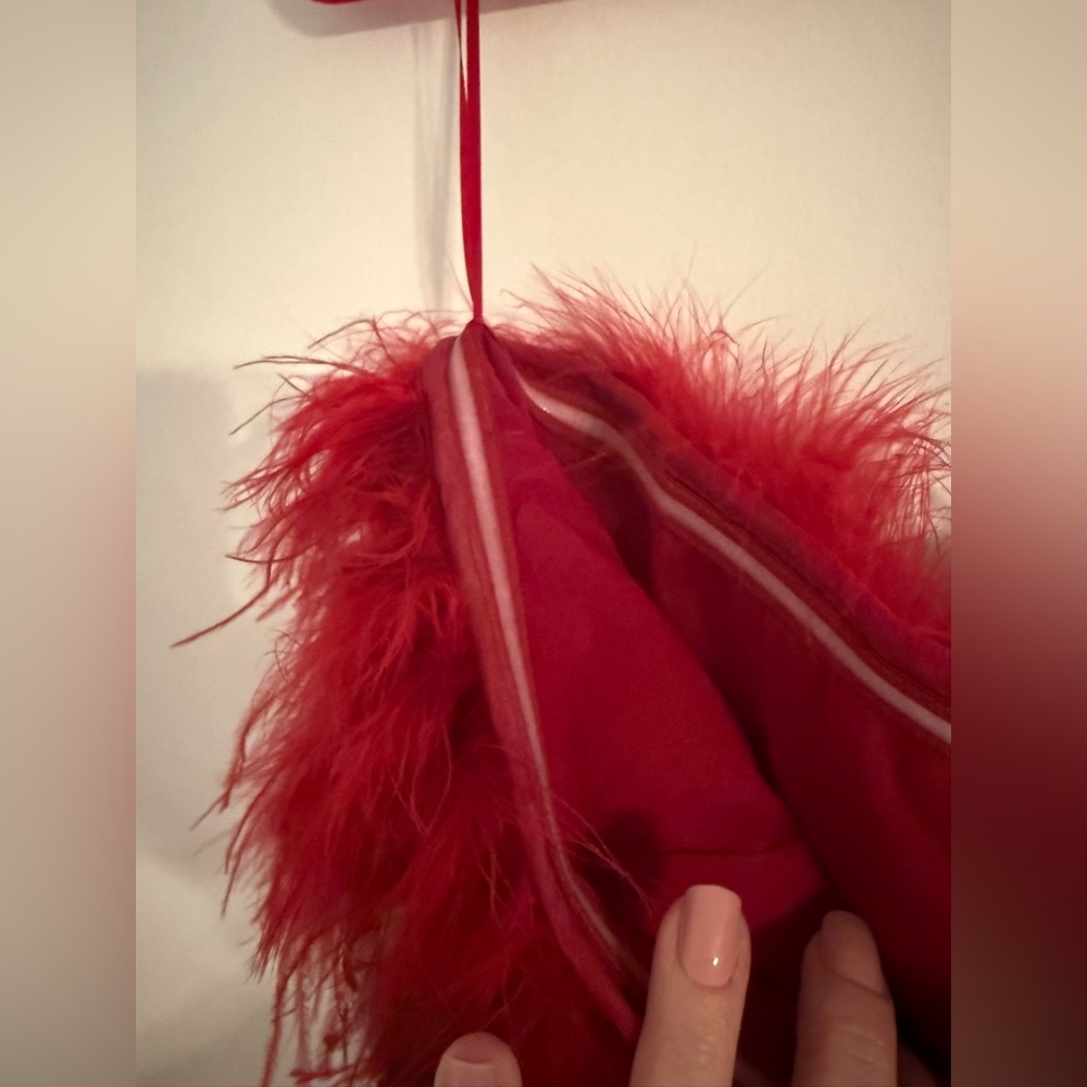 Tuckernuck Strapless Dress with Red Floral Design - Picture 10 of 14